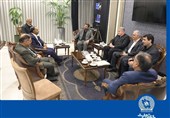 مدیر عامل بانک تجارت میزبان استاندار همدان و نماینده تویسرکان