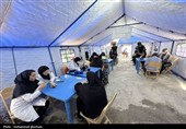 طبابت در دمای 50 درجه/ درمان در هوای حسین و طریق عاشقی+ تصاویر