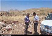 تخریب ساخت‌وسازهای غیرمجاز میانچال قزوین + تصاویر