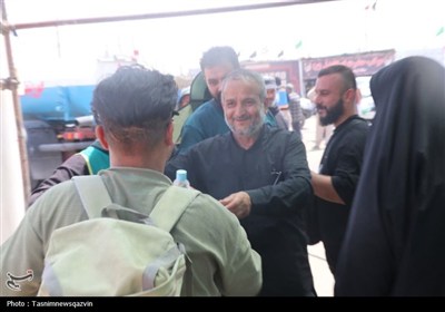 خدمات‌رسانی قرارگاه شهید حاجی‌زاده قزوین در مرز مهران