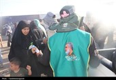 خدمات‌رسانی قرارگاه شهید حاجی‌زاده قزوین در مرز مهران