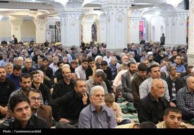 حضور گسترده مردم انقلابی در نماز سیاسی‌ ـ عبادی جمعه اردبیل