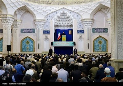 حضور گسترده مردم انقلابی در نماز سیاسی‌ ـ عبادی جمعه اردبیل