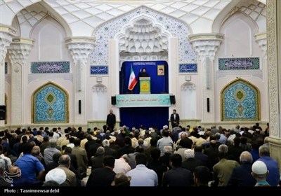 حضور گسترده مردم انقلابی در نماز سیاسی‌ ـ عبادی جمعه اردبیل