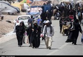 تصاویر هوایی از مرز خسروی