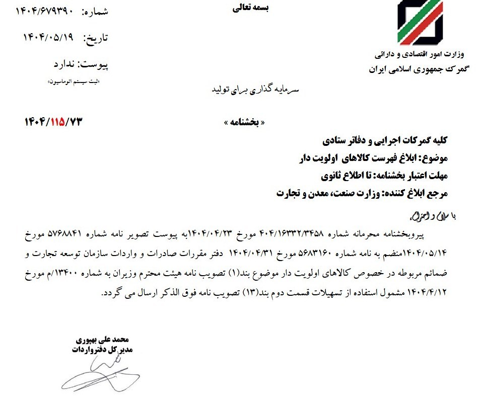 واردات , 