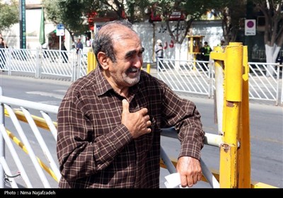 مراسم جاماندگان اربعین حسینی در زنجان و مشهد