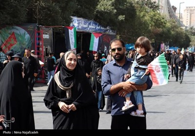 مراسم جاماندگان اربعین حسینی در زنجان و مشهد