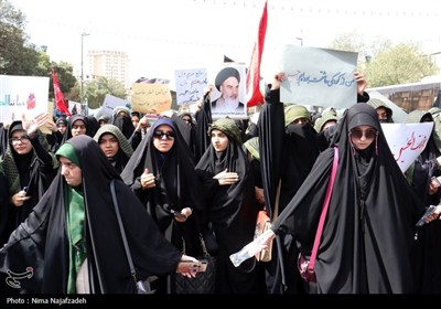 مراسم جاماندگان اربعین حسینی در زنجان و مشهد