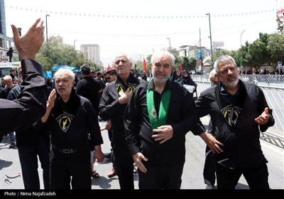 مراسم جاماندگان اربعین حسینی در زنجان و مشهد