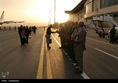 بازگشت زائران اربعین از طریق فرودگاه شهدای بجنورد