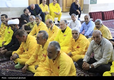 دیدارجمعی از آزادگان بیرجند با نماینده ولی فقیه