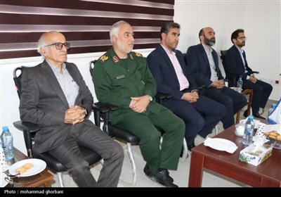 بازدید فرمانده سپاه خراسان جنوبی از مرکز تحقیقات جهاد دانشگاهی