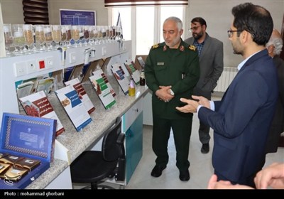 بازدید فرمانده سپاه خراسان جنوبی از مرکز تحقیقات جهاد دانشگاهی