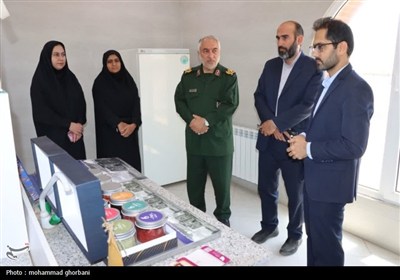 بازدید فرمانده سپاه خراسان جنوبی از مرکز تحقیقات جهاد دانشگاهی