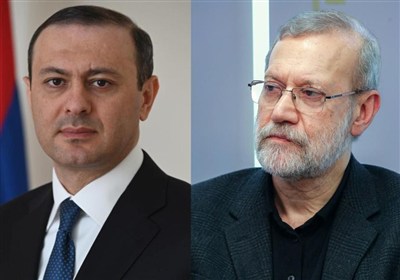 Ermenistan Güvenlik Konseyi Sekreteri ile Laricani’nin Görüşmesi