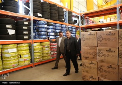 بازدید استاندار زنجان از انبار اموال تملیکی