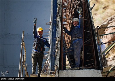 فاز 2 آزاد راه تهران شمال در آستانه بهره برداری