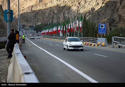 فاز 2 آزاد راه تهران شمال در آستانه بهره برداری