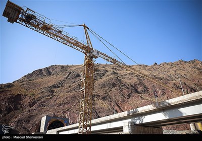 فاز 2 آزاد راه تهران شمال در آستانه بهره برداری