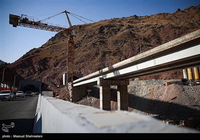 فاز 2 آزاد راه تهران شمال در آستانه بهره برداری
