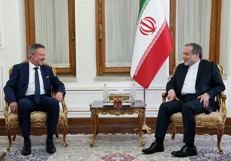 دیدار خداحافظی سفیر آلمان با عراقچی