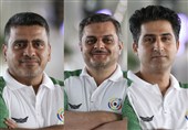 تیراندازی قهرمانی آسیا| تیم تپانچه 10 متر مردان برنز گرفت/ صعود جوهریخو به فینال