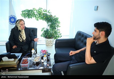 مصاحبه با سیده فاطمه مقیمی رئیس کانون زنان بازرگان اتاق بازرگانی