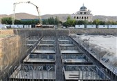 آغاز عملیات بتنریزی پارک آبی شهر اراک