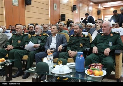 آیین تودیع و معارفه فرمانده سپاه استان زنجان