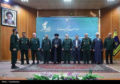 آیین تودیع و معارفه فرمانده سپاه استان زنجان