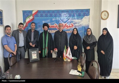 حضور دبیر شورای امر به معروف و نهی از منکر استان اردبیل در نمایندگی خبرگزاری تسنیم