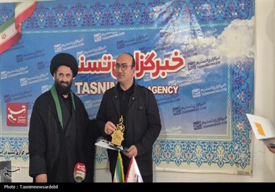 حضور دبیر شورای امر به معروف و نهی از منکر استان اردبیل در نمایندگی خبرگزاری تسنیم