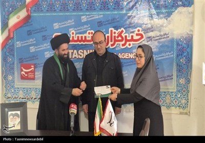 حضور دبیر شورای امر به معروف و نهی از منکر استان اردبیل در نمایندگی خبرگزاری تسنیم