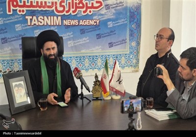 حضور دبیر شورای امر به معروف و نهی از منکر استان اردبیل در نمایندگی خبرگزاری تسنیم