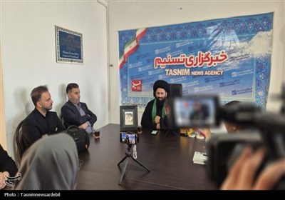حضور دبیر شورای امر به معروف و نهی از منکر استان اردبیل در نمایندگی خبرگزاری تسنیم