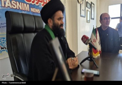 حضور دبیر شورای امر به معروف و نهی از منکر استان اردبیل در نمایندگی خبرگزاری تسنیم