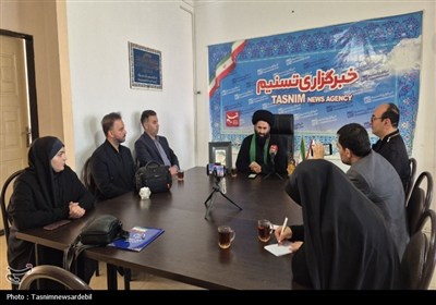 حضور دبیر شورای امر به معروف و نهی از منکر استان اردبیل در نمایندگی خبرگزاری تسنیم