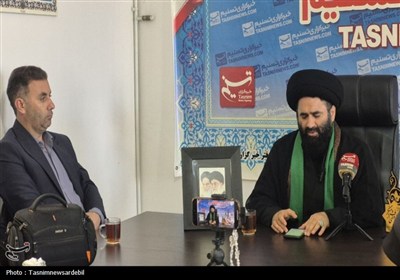 حضور دبیر شورای امر به معروف و نهی از منکر استان اردبیل در نمایندگی خبرگزاری تسنیم