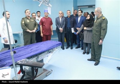 بهره‌برداری از مرحله اول بازسازی بیمارستان امیرالمؤمنین(ع) نهاجا بوشهر