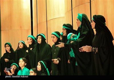 اجرای نمایش آیینی در تالار فرهنگ و هنر کرمان