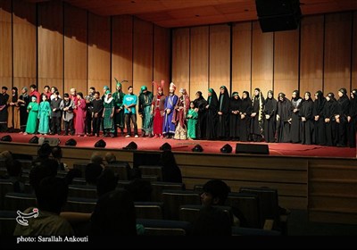 اجرای نمایش آیینی در تالار فرهنگ و هنر کرمان