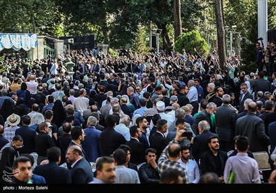 مراسم تشییع پیکر استاد محمود فرشچیان