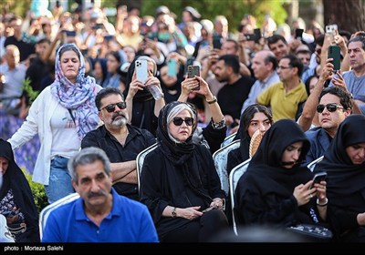 مراسم تشییع پیکر استاد محمود فرشچیان