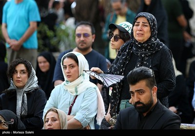 مراسم تشییع پیکر استاد محمود فرشچیان