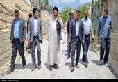 بازدید نایب رئیس کمیسیون اصل نود از پروژه‌های عمرانی بخش سرفاریاب