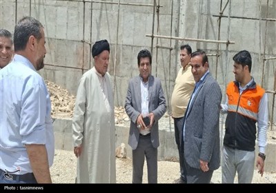 بازدید نایب رئیس کمیسیون اصل نود از پروژه‌های عمرانی بخش سرفاریاب