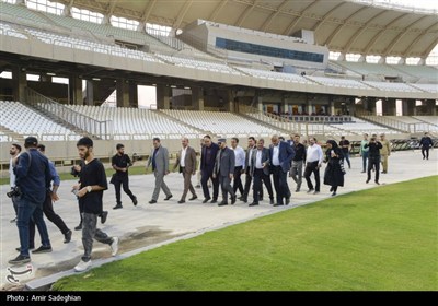 آخرین وضعیت ورزشگاه پارس شیراز قبل از شروع بازیهای لیگ برتر
