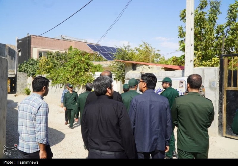 نهضت ساخت ۱۱۴ نیروگاه‌ خورشیدی توسط سپاه خراسان شمالی+تصاویر