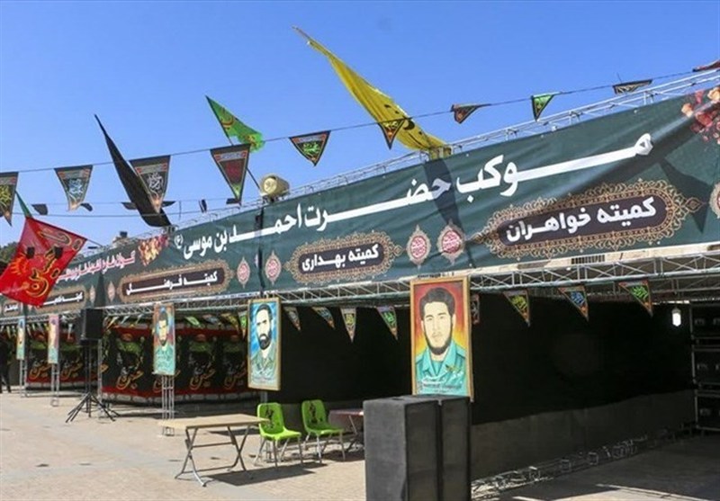 فعالیت تبلیغی مُبلغان خراسان جنوبی در پیاده روی اربعین حسینی